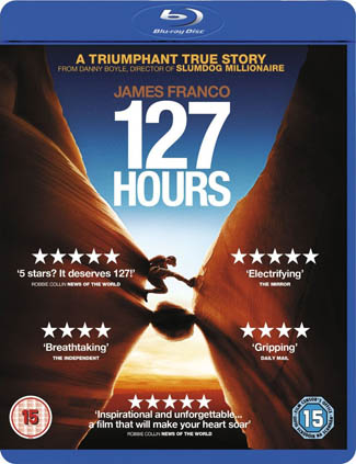 Blu-ray 127 Hours (afbeelding kan afwijken van de daadwerkelijke Blu-ray hoes)