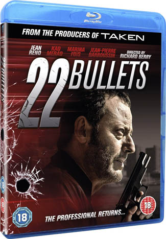 Blu-ray 22 Bullets (afbeelding kan afwijken van de daadwerkelijke Blu-ray hoes)