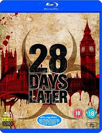 Blu-ray 28 Days Later (afbeelding kan afwijken van de daadwerkelijke Blu-ray hoes)