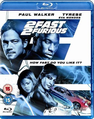 Blu-ray 2 Fast 2 Furious (afbeelding kan afwijken van de daadwerkelijke Blu-ray hoes)