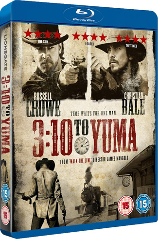 Blu-ray 3:10 To Yuma (afbeelding kan afwijken van de daadwerkelijke Blu-ray hoes)