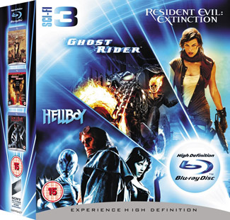 Blu-ray 3-Pack: Sci-Fi (afbeelding kan afwijken van de daadwerkelijke Blu-ray hoes)