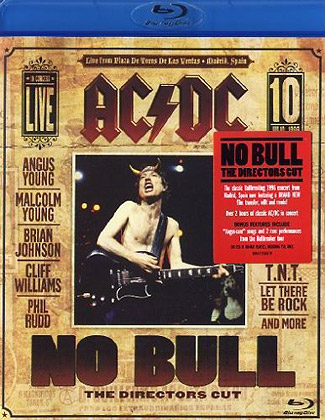 Blu-ray AC/DC: No Bull (afbeelding kan afwijken van de daadwerkelijke Blu-ray hoes)