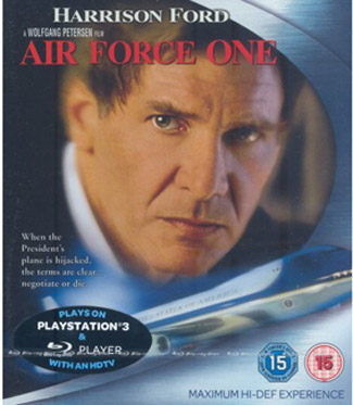 Blu-ray Air Force One (afbeelding kan afwijken van de daadwerkelijke Blu-ray hoes)