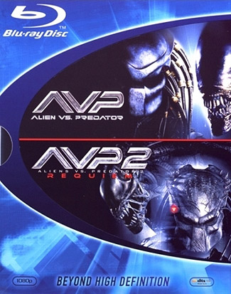Blu-ray Aliens Vs Predator 1 & 2 (afbeelding kan afwijken van de daadwerkelijke Blu-ray hoes)