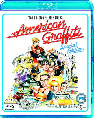 Blu-ray American Graffiti (afbeelding kan afwijken van de daadwerkelijke Blu-ray hoes)