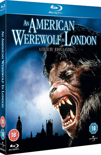 Blu-ray An American Werewolf In London (afbeelding kan afwijken van de daadwerkelijke Blu-ray hoes)