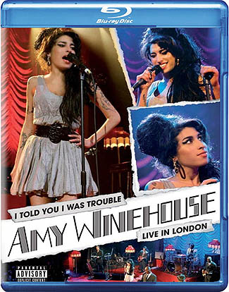 Blu-ray Amy Winehouse: I Told You I Was Trouble (afbeelding kan afwijken van de daadwerkelijke Blu-ray hoes)