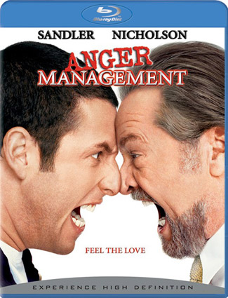 Blu-ray Anger Management (afbeelding kan afwijken van de daadwerkelijke Blu-ray hoes)