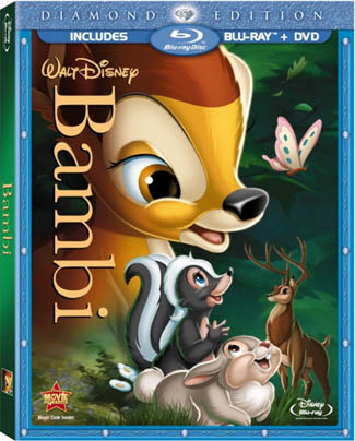 Blu-ray Bambi (afbeelding kan afwijken van de daadwerkelijke Blu-ray hoes)