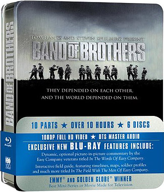 Blu-ray Band Of Brothers (afbeelding kan afwijken van de daadwerkelijke Blu-ray hoes)