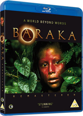 Blu-ray Baraka (afbeelding kan afwijken van de daadwerkelijke Blu-ray hoes)
