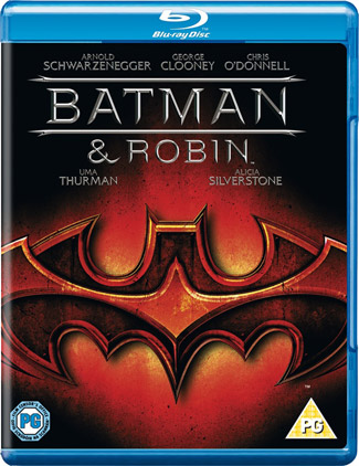 Blu-ray Batman & Robin (afbeelding kan afwijken van de daadwerkelijke Blu-ray hoes)