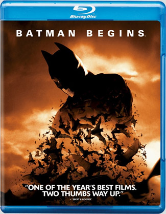 Blu-ray Batman Begins (afbeelding kan afwijken van de daadwerkelijke Blu-ray hoes)