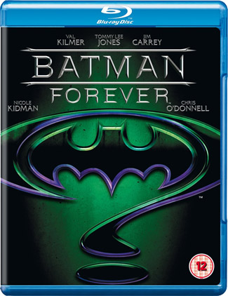 Blu-ray Batman Forever (afbeelding kan afwijken van de daadwerkelijke Blu-ray hoes)
