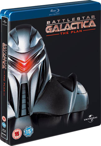 Blu-ray Battlestar Galactica: The Plan (afbeelding kan afwijken van de daadwerkelijke Blu-ray hoes)