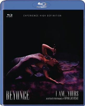 Blu-ray Beyoncé: I Am... Yours. An Intimate Performance at Wynn Las Vegas (afbeelding kan afwijken van de daadwerkelijke Blu-ray hoes)