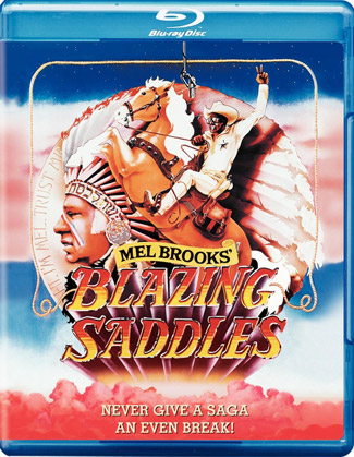 Blu-ray Blazing Saddles (afbeelding kan afwijken van de daadwerkelijke Blu-ray hoes)