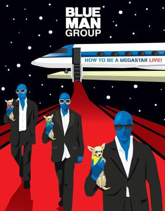 Blu-ray Blue Man Group: How to Be a Megastar Live! (afbeelding kan afwijken van de daadwerkelijke Blu-ray hoes)