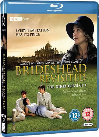 Blu-ray Brideshead Revisited (afbeelding kan afwijken van de daadwerkelijke Blu-ray hoes)