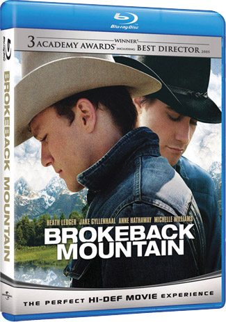 Blu-ray Brokeback Mountain (afbeelding kan afwijken van de daadwerkelijke Blu-ray hoes)