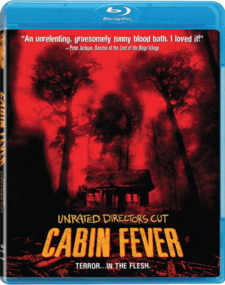 Blu-ray Cabin Fever (afbeelding kan afwijken van de daadwerkelijke Blu-ray hoes)