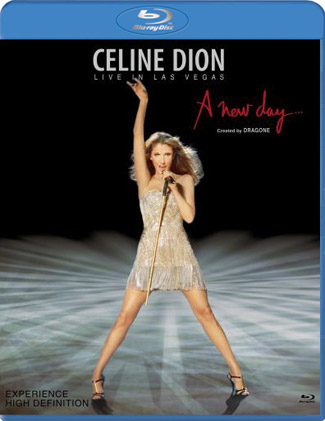 Blu-ray Céline Dion: A New Day... (afbeelding kan afwijken van de daadwerkelijke Blu-ray hoes)