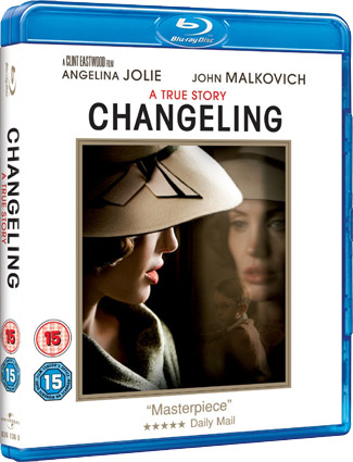 Blu-ray Changeling (afbeelding kan afwijken van de daadwerkelijke Blu-ray hoes)