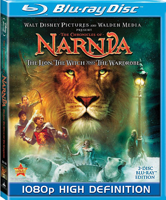 Blu-ray The Chronicles of Narnia: The Lion, the Witch and the Wardrobe (afbeelding kan afwijken van de daadwerkelijke Blu-ray hoes)