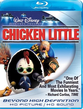 Blu-ray Chicken Little (afbeelding kan afwijken van de daadwerkelijke Blu-ray hoes)
