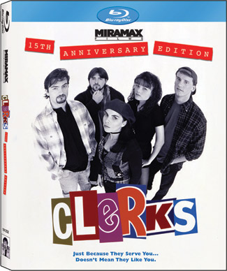 Blu-ray Clerks. (afbeelding kan afwijken van de daadwerkelijke Blu-ray hoes)