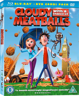 Blu-ray Cloudy With A Chance Of Meatballs (afbeelding kan afwijken van de daadwerkelijke Blu-ray hoes)