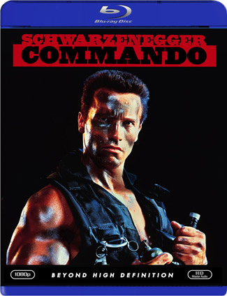 Blu-ray Commando (afbeelding kan afwijken van de daadwerkelijke Blu-ray hoes)