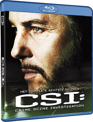Blu-ray CSI: Crime Scene Investigation: Het Achtste Seizoen (afbeelding kan afwijken van de daadwerkelijke Blu-ray hoes)