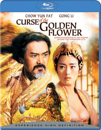 Blu-ray Curse Of The Golden Flower (afbeelding kan afwijken van de daadwerkelijke Blu-ray hoes)