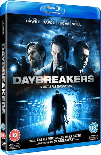 Blu-ray Daybreakers (afbeelding kan afwijken van de daadwerkelijke Blu-ray hoes)