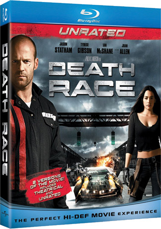 Blu-ray Death Race (afbeelding kan afwijken van de daadwerkelijke Blu-ray hoes)