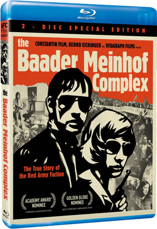 Blu-ray Der Baader Meinhof Komplex (afbeelding kan afwijken van de daadwerkelijke Blu-ray hoes)