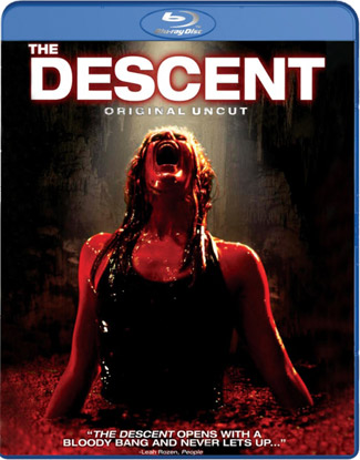 Blu-ray The Descent (afbeelding kan afwijken van de daadwerkelijke Blu-ray hoes)