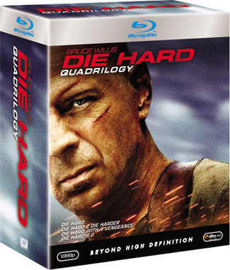 Blu-ray Die Hard Quadrilogy (afbeelding kan afwijken van de daadwerkelijke Blu-ray hoes)