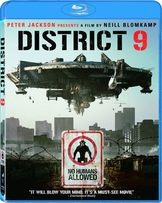 Blu-ray District 9 (afbeelding kan afwijken van de daadwerkelijke Blu-ray hoes)