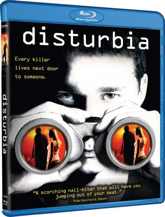 Blu-ray Disturbia (afbeelding kan afwijken van de daadwerkelijke Blu-ray hoes)