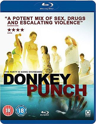 Blu-ray Donkey Punch (afbeelding kan afwijken van de daadwerkelijke Blu-ray hoes)