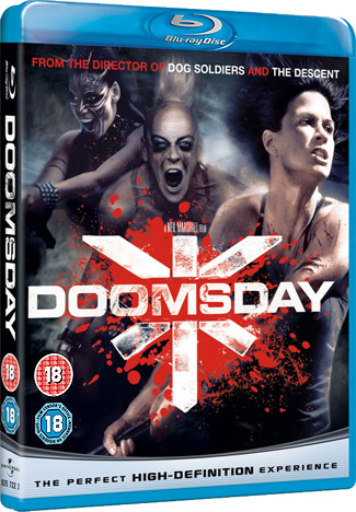 Blu-ray Doomsday (afbeelding kan afwijken van de daadwerkelijke Blu-ray hoes)
