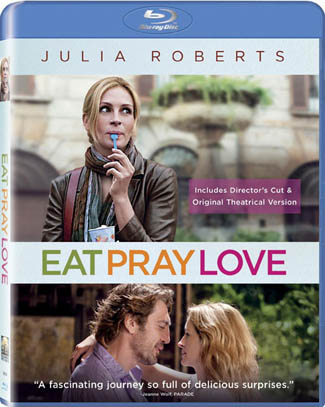 Blu-ray Eat Pray Love (afbeelding kan afwijken van de daadwerkelijke Blu-ray hoes)