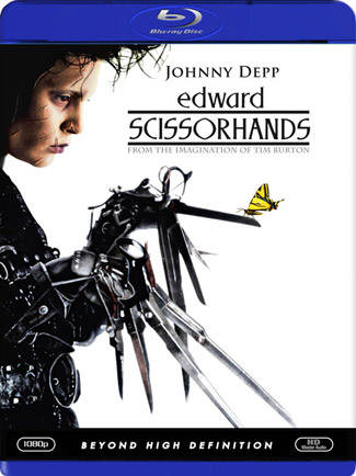 Blu-ray Edward Scissorhands (afbeelding kan afwijken van de daadwerkelijke Blu-ray hoes)