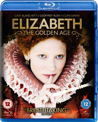 Blu-ray Elizabeth: The Golden Age (afbeelding kan afwijken van de daadwerkelijke Blu-ray hoes)