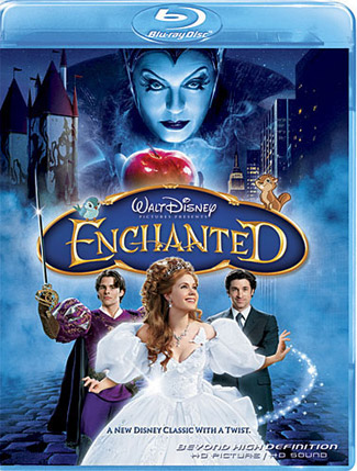 Blu-ray Enchanted (afbeelding kan afwijken van de daadwerkelijke Blu-ray hoes)