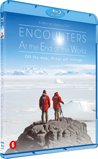 Blu-ray Encounters at the End of the World (afbeelding kan afwijken van de daadwerkelijke Blu-ray hoes)