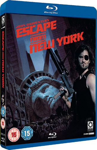 Blu-ray Escape From New York (afbeelding kan afwijken van de daadwerkelijke Blu-ray hoes)